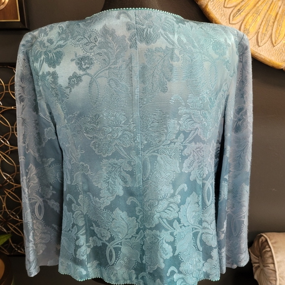 Vtg. Sequin Blouse - Picture 7 of 8